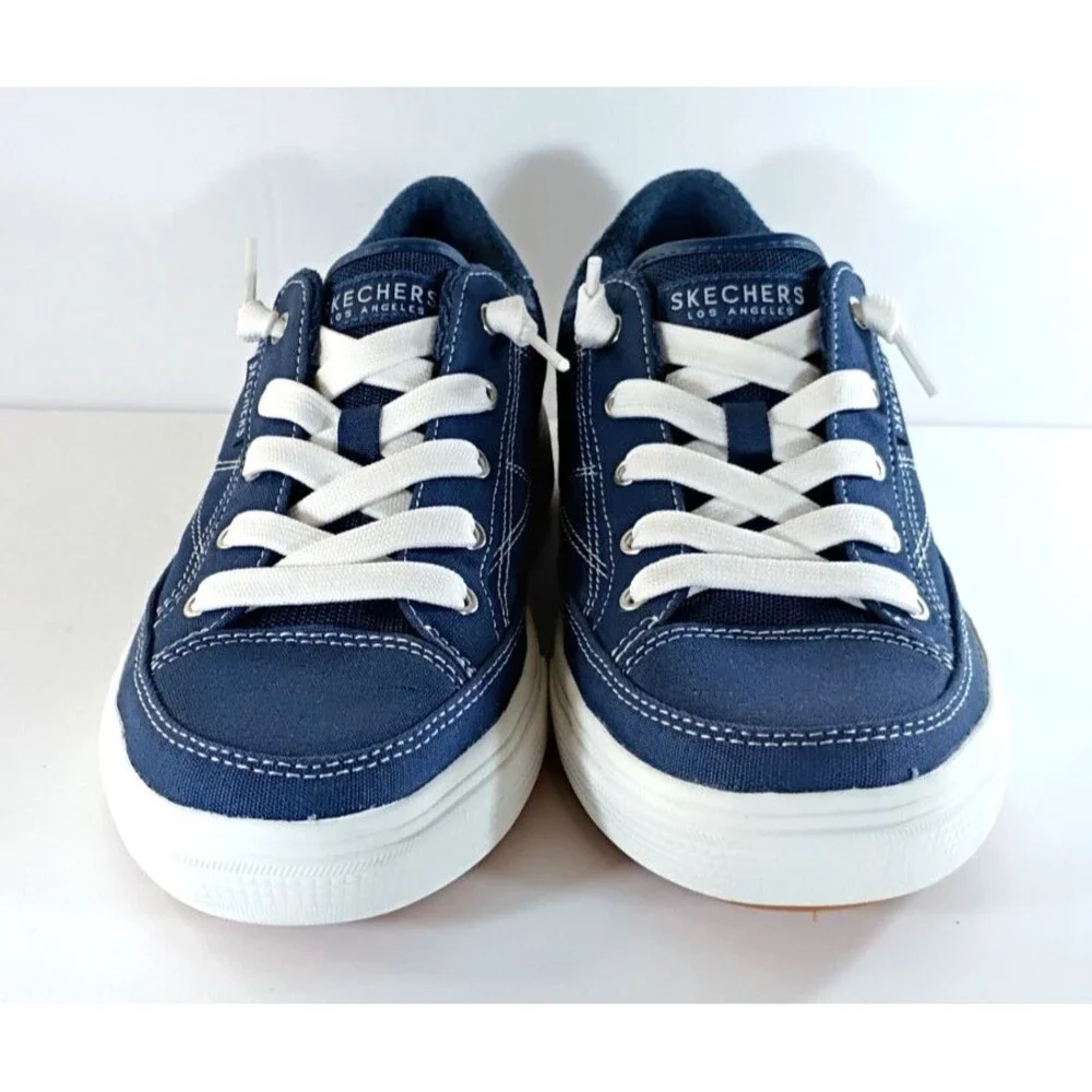 Skechers Arch Fit Arcata Slip On Sneakers Navy Women's Size 7 Arch Support